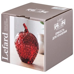 ЕМКОСТЬ ДЛЯ ХРАНЕНИЯ "STRAWBERRY" 9,5*9,5*13,5 СМ/200 МЛ