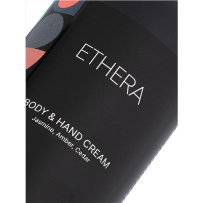 ETHERA Парфюмированный крем для кожи рук и тела / Jasmine, Amber, Cedar, 150 мл