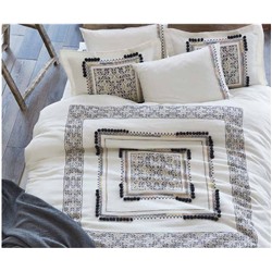 2 сп. Евро Комплект Постельного Белья Cotton Saten Aka XL  - EcoCotton