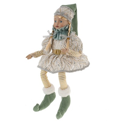 GAEM Игрушка набивная "Эльф" (муз, движ), L15 W11 H43 см (полка 23 см.)