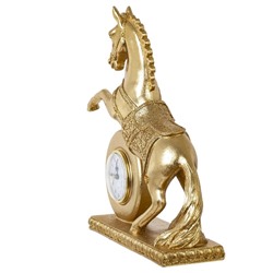 GAEM Фигурка декоративная "Лошадь" с часами (ААх1 н/п), L32 W9,5 H35 см