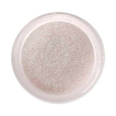 Декоративные блёстки LUXART LuxGlitter (сухие), 20 мл, размер 0.2 мм, голографические белые