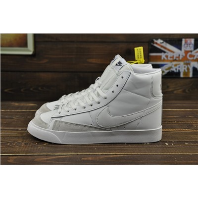 Высокие Nike Blazer Platform из натуральной кожи