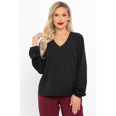 Блуза Глэдис (черная) Б14657-31М