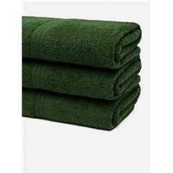 Комплект полотенец 3 шт 50*90 Косичка Зеленый