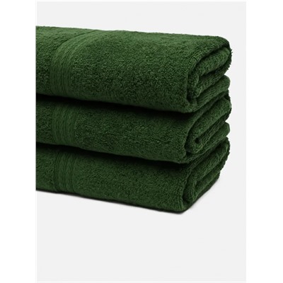 Комплект полотенец 3 шт 50*90 Косичка Зеленый
