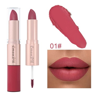 Помада-блеск 2 в 1 Lip Glosses CmaaDu 01