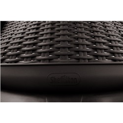 Стул SHT-ST68/S424
                        черно-коричневый / черный муар (ps)