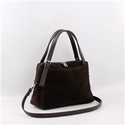 Сумка 364 эко-замша кофе НОВИНКА