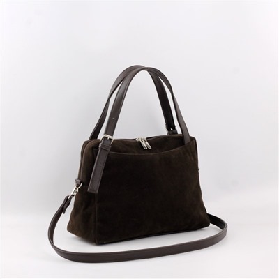 Сумка 364 эко-замша кофе НОВИНКА