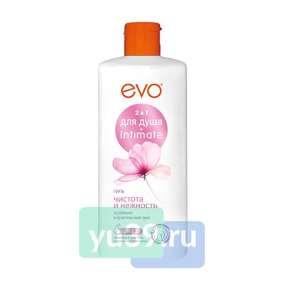 Гель для душа и интимной гигиены 2в1 EVO Чистота и Нежность 400мл