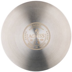 КАСТРЮЛЯ AGNESS "МАКИ" СО СТЕКЛЯННОЙ КРЫШКОЙ, НЕРЖ.СТАЛЬ, 1,5Л 16Х9 СМ