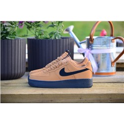 Найк Аир Форс 1 из натуральной плотной кожи