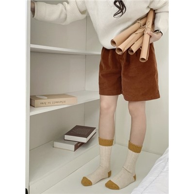 Tide, Japanese demi-season cotton socks for men and women for beloved