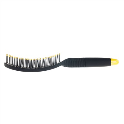 Dewal Щетка для укладки волос продувная широкая / Banana Black BNN82, черный