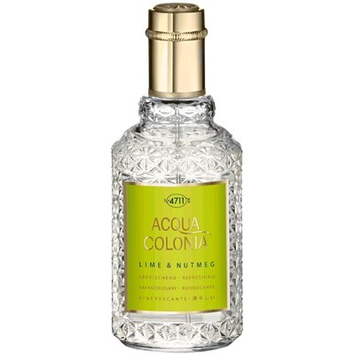 4711 Acqua Colonia (Аква Колония) Lime & Nutmeg Eau de Cologne Одеколон Spray Спрей, Geschenkset Подарочный набор: Eau de Cologne Одеколон Spray Спрей 50 мл + Aroma Shower Gel Гель для душа 75 мл / 1 шт.