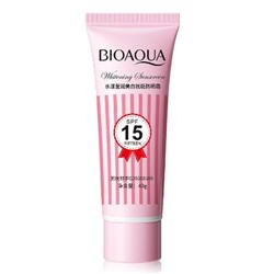 BIOAQUA крем солнцезащитный для лица и тела осветляющий SPF 15+ PA+ 40 г
