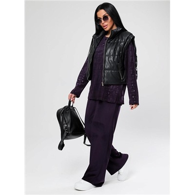 Костюм Чарлот жаккард сливовый ИвК