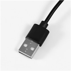 Лампа-лупа  х5 х8 для творчества LEDx8 от 3АAA+ USB линзы d=4,5 см и 10 см 2,6х9х19,5 см
