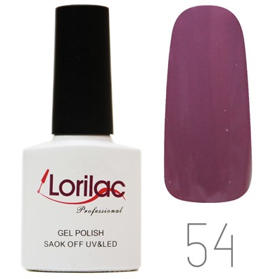 Гель лак Lorilac Professional № 54 10 ml