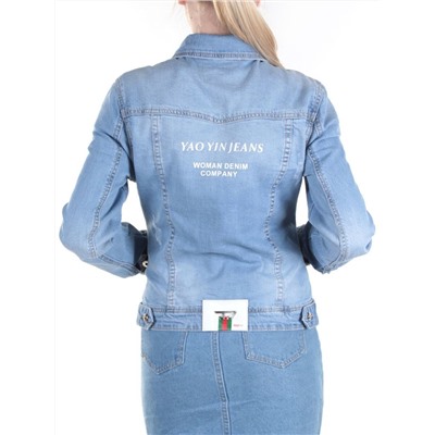 1720 Куртка джинсовая женская YAO YIN JEANS