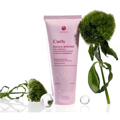 ADRICOCO CURLY Маска-филлер для кудрявых волос 150 мл