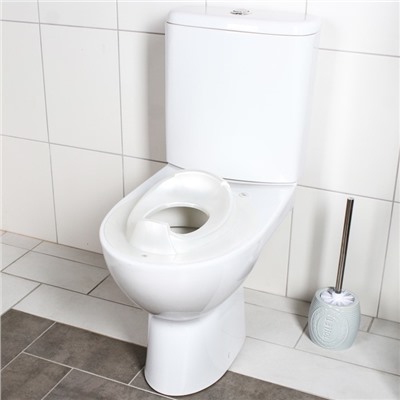 Детская накладка - сиденье на унитаз «Бамбино», белая