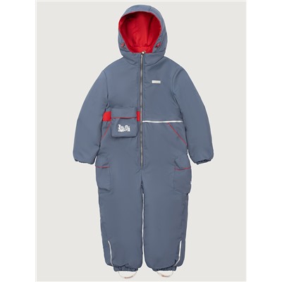 Комбинезон утеплённый для мальчика NIKASTYLE 8м2725 Деним чили Nikastyle