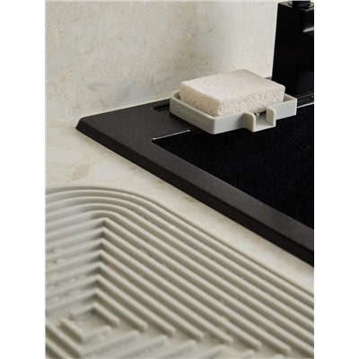 Мыльница Dry Flex, серая