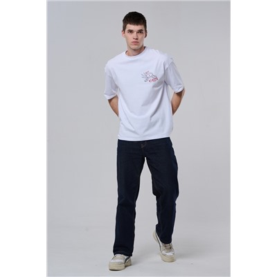 8579 футболка оверсайз мужская