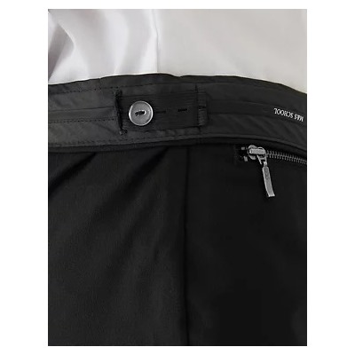 Girls' Super Skinny Zip School Trousers (2-18 Yrs)