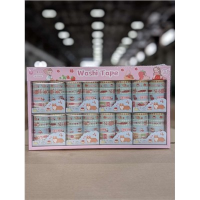 Набор декоративного скотча 10 шт. "Food stories", dog, шоу-бокс 8 шт.