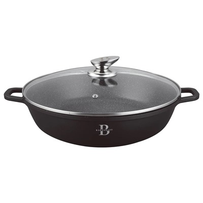 818-008 Сотейник 2,6л с крышкой 24см в под.уп.(х6)Алюминий