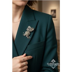 Брошь-кулон "Мышонок" БР2 модель БРО/31