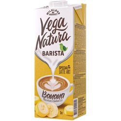 Напиток Barista Банановый тм "Vega Natura" мдж. 0,8% 1л