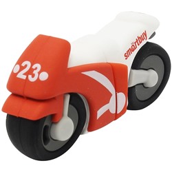 Память Smart Buy "Wild series" Мотоцикл  16GB, USB 2.0 Flash Drive, красный