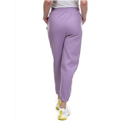 08 LILAC Брюки спортивные женские на флисе (100% хлопок) 7986