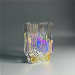 200-193 Декоративная ваза для цветов 21см в под.уп.(х8)Стекло