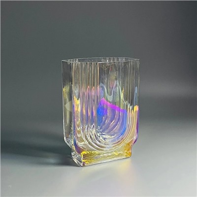 200-193 Декоративная ваза для цветов 21см в под.уп.(х8)Стекло