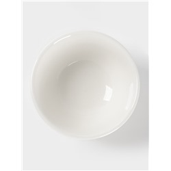 Салатник толстостенный Доляна White Label, 170 мл, d=10 см, фарфор, белый