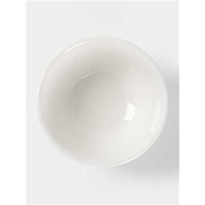 Салатник толстостенный Доляна White Label, 170 мл, d=10 см, фарфор, белый