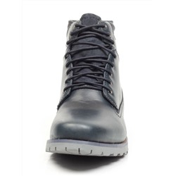 01-278498 NAVY Ботинки мужские зимние (искусственная кожа, шерсть)