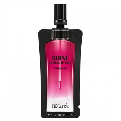 Beausta Набор стойких тинтов для губ / Shine Gloss Lip Tint, 3 шт.