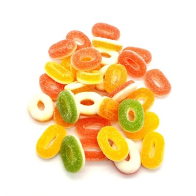 Мармелад жевательный Пончики фруктовые 300г/ DAMLA