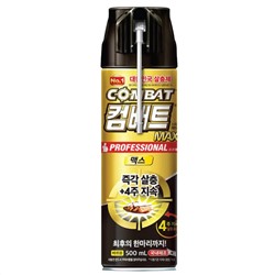 Аэрозоль от насекомых Super Spray, Combat, 500 мл (золотой)