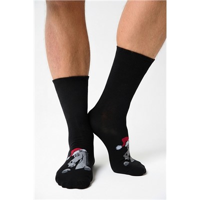 Мужские носки стандарт Лукас / черный