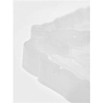 Молд для заливки «Ёлка с бантиками», 12×10 см, силикон, прозрачный