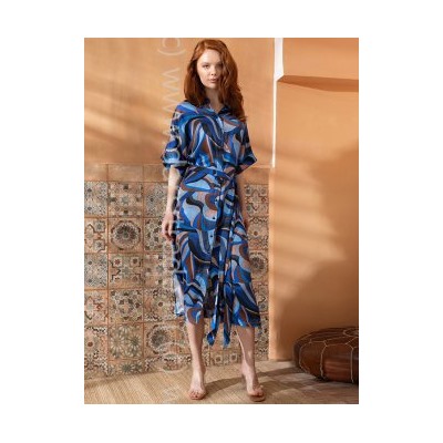 №4606 Платье домашнее "Saint Tropez" Mia-Amore Дроп н/ш