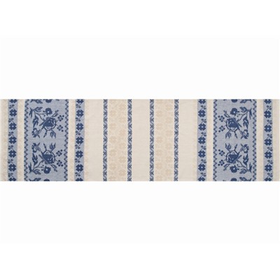 24С170-ШР+К 43*150 Рушник "Белорусский" цв. 6 рис. 810 синий
