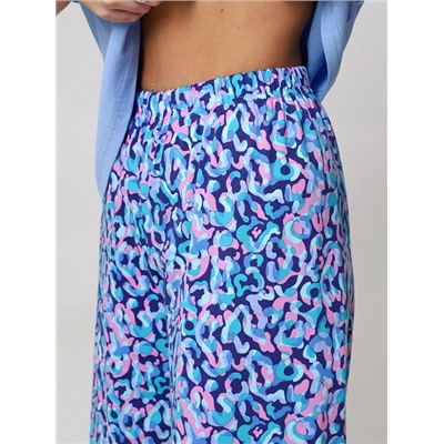 Женская пижама Ван Лобелия / голубой